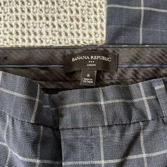 Banana Republic Logan Trouser pants size 8 - Picture 2 of 7